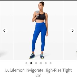 Lululemon Invigorate High Rise Tight